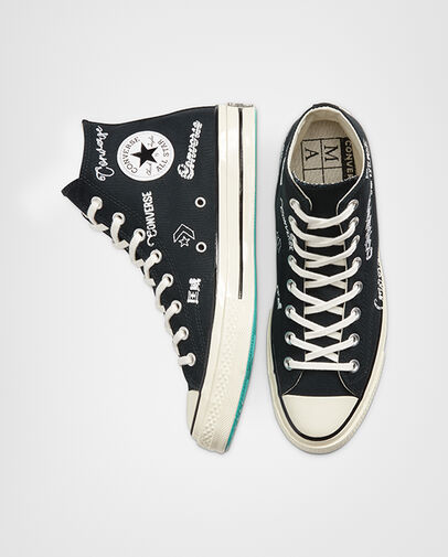 Wordmark Chuck 70 Black/White/Enamel Red