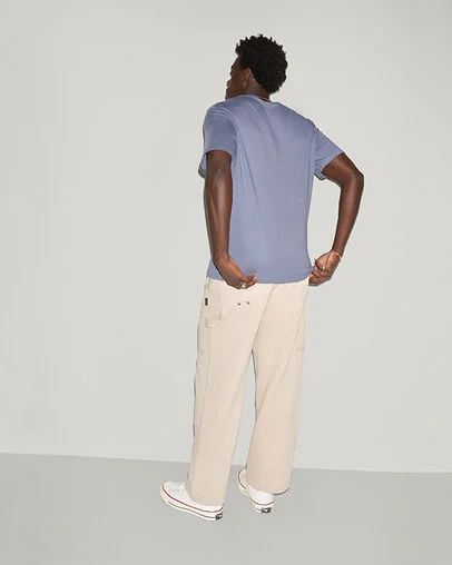 Double Knee Relaxed Sweatpants Papyrus