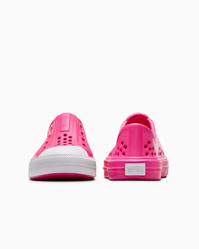 Chuck Taylor All Star Play Lite CX Chaos Fuchsia/Chaos Fuchsia, Heel View