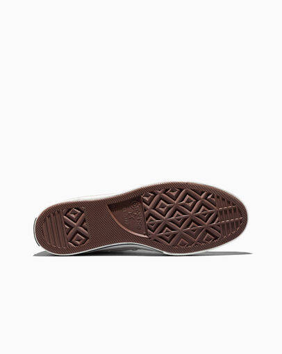 Chuck 70 Canvas White/Garnet/Egret, Outsole View