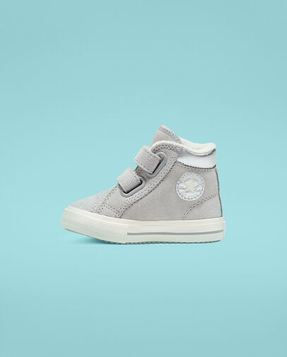 Hook and Loop Chuck Taylor All Star PC Boot Ash Grey/Pure Silver/Egret