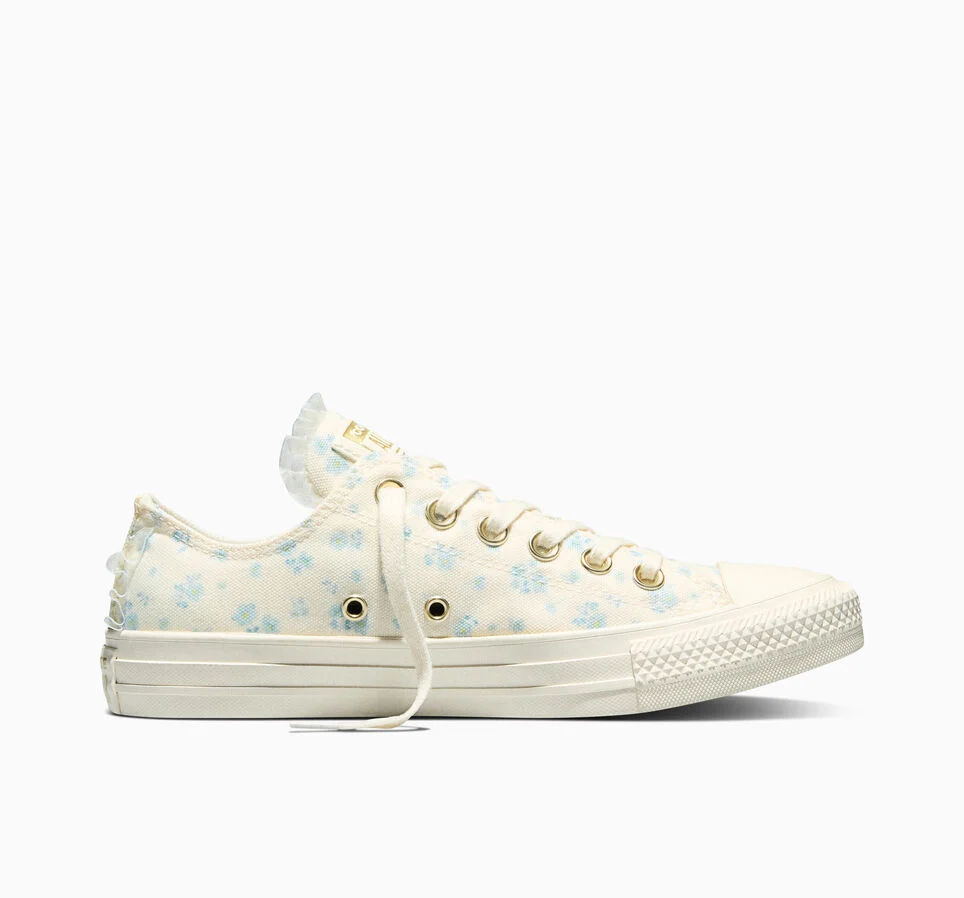 Chuck Taylor All Star Dainty Florals Egret/Porpoise/Blue Chill