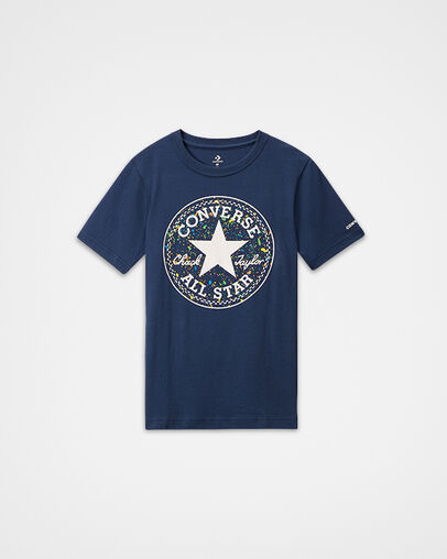 Chuck Taylor Patch Splatter Print Fill Navy