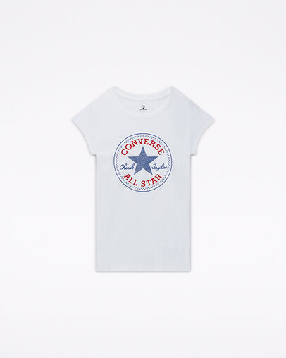 Chuck Taylor Patch T-Shirt White/Blue