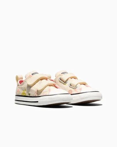 Chuck Taylor All Star Easy-On Paisley Pop Egret/Ok Bloomer/White