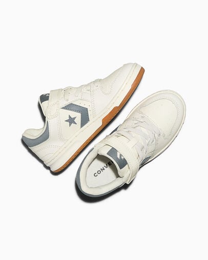 CL98 Easy-On Vintage White/Mineral Brew Grey/Egret, Angled View