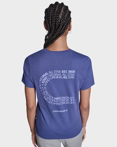 C Type T-Shirt Indigo Storm