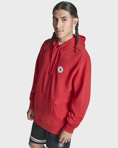 Chuck Taylor All Star Patch Hoodie Red