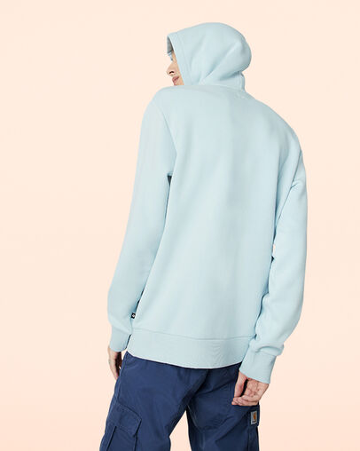 Mountain Club Patch Pullover Hoodie Polar Blue