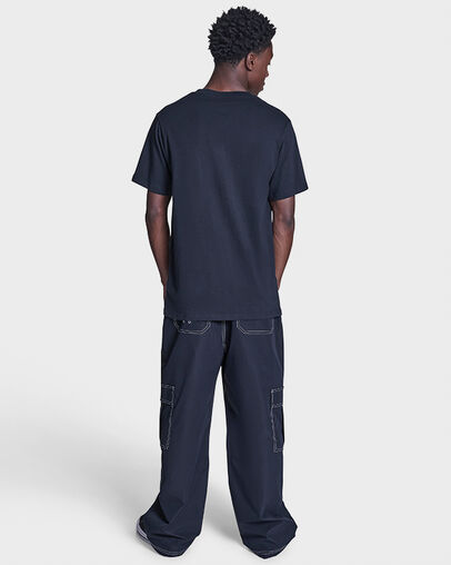 Comic Strip T-Shirt Converse Black, Detail View