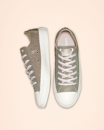 Chuck Taylor All Star Starware Low Top Barely Rose/Teal/Green