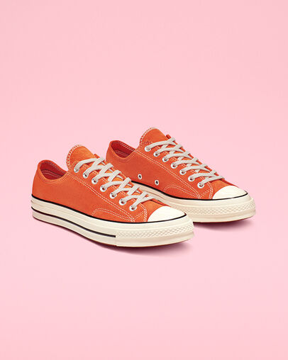 Suede Chuck 70 Campfire Orange/Black/Egret