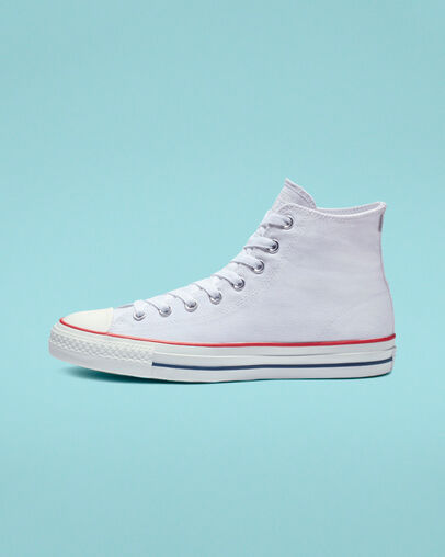 CTAS Pro High Top White/Red/Insignia Blue