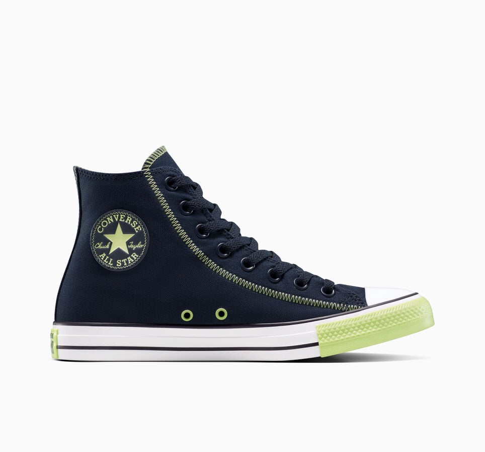 Chuck Taylor All Star Neon Pop Obsidian/Lime Latte/White