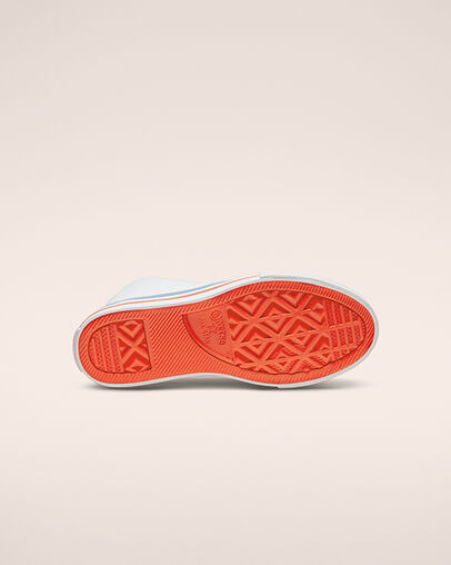 Converse x Millie Bobby Brown Chuck Taylor All Star White/Mandarin Red/Marina