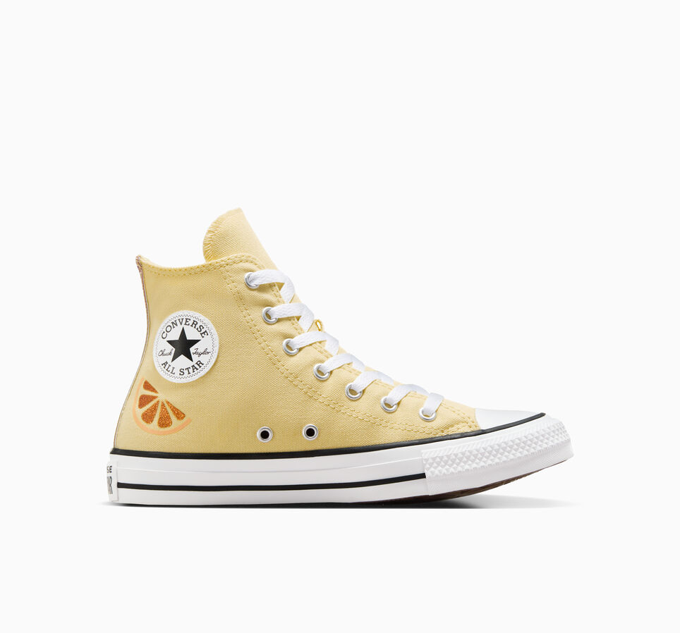 Chuck Taylor All Star Citrus Glitz Like Butter Yellow/White/Black