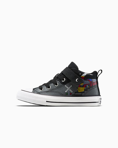 Chuck Taylor All Star Malden Street Easy-On Trains Black/Slacker Blue/Red, Inner Side View