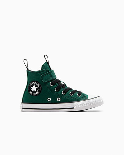 Chuck Taylor All Star Sporty Easy-On Green Envy/Black/White, Outer Side View