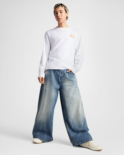 CONS AS-1 Pro Nubuck Egret/Vachetta Beige/Gum, On Foot Shot 1