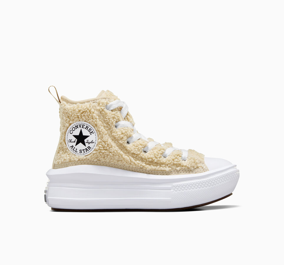 Chuck Taylor All Star Move Platform Sherpa Beach Stone/White/Black