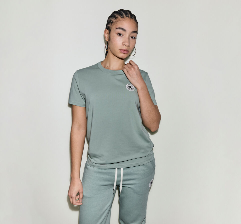 Chuck Taylor Patch T-Shirt Thyme Again Green