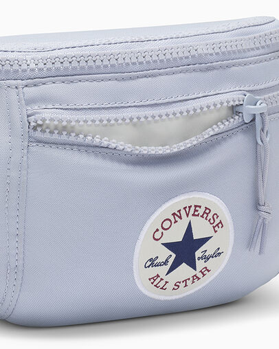 Go 2 Sling Pack Lavender Trek, On Model View