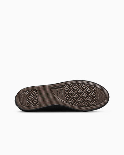 Chuck Taylor All Star Dainty Mary Jane Woven Leather Black/Black/Black, Outsole View