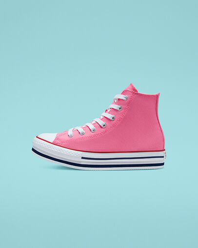 Everyday Platform Chuck Taylor All Star Pink/Midnight Navy/Garnet