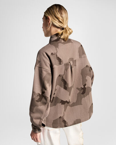 Camo Shirt Jacket Art Camo Aop, Full Body View