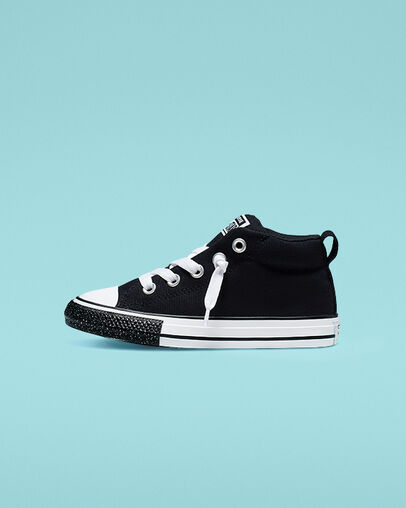 Canvas Speckle Chuck Taylor All Star Street Black/White/Turbo Green