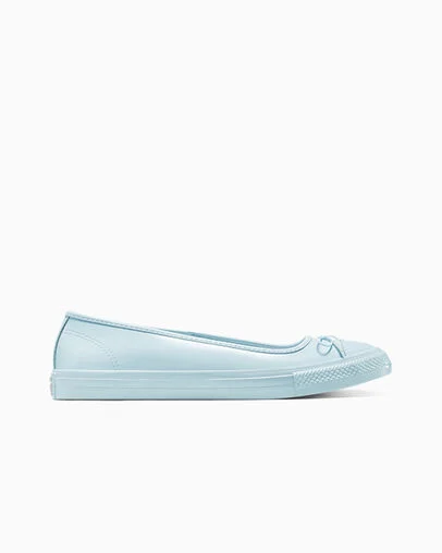Chuck Taylor All Star Dainty Ballerina Slip On Blue Supermoon/Blue Supermoon, Outer Side View