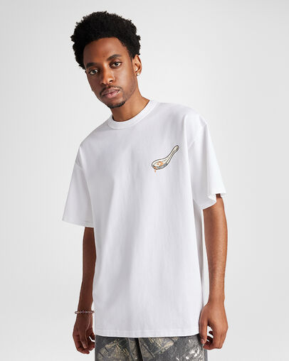 Ramen T-Shirt White, Front View