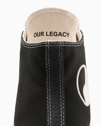 Converse and Our Legacy WORK SHOP Chuck 70 Espresso/Natural Ivory/Egret, Detail Angle View