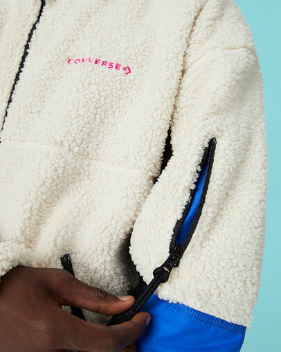 Polar Fleece Sherpa Natural Ivory