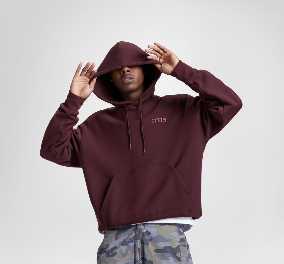 CONS Premium Loose Hoodie Bloodstone