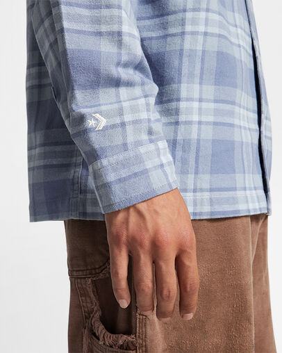 Plaid Shirt Thunder Daze Blue