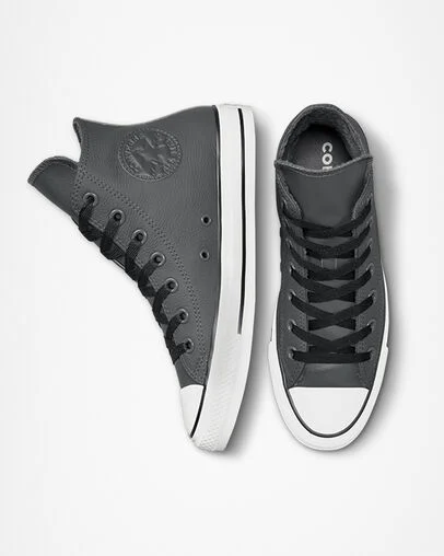 Chuck Taylor All Star Counter Climate Iron Grey/Egret/Dk Smoke Grey, Top and Side View