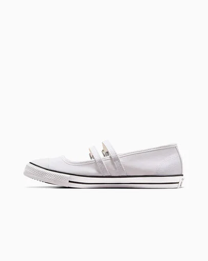 Chuck Taylor All Star Dainty Mary Jane White/Egret/White, Inner Side View