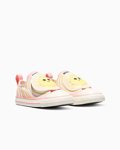 Chuck Taylor All Star Easy-On Sunshine Egret/All Heat/Sunny Outlook, Top and Side View