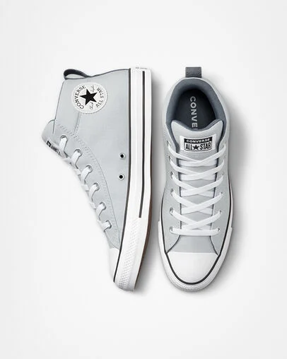 Chuck Taylor All Star Street Summer Tone Ghosted/Lunar Grey/Black, Top and Side View