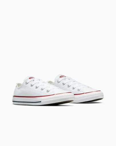 Chuck Taylor All Star Canvas Optical White, Top and Side View