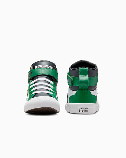 Pro Blaze Strap White/Green/Black, Heel View