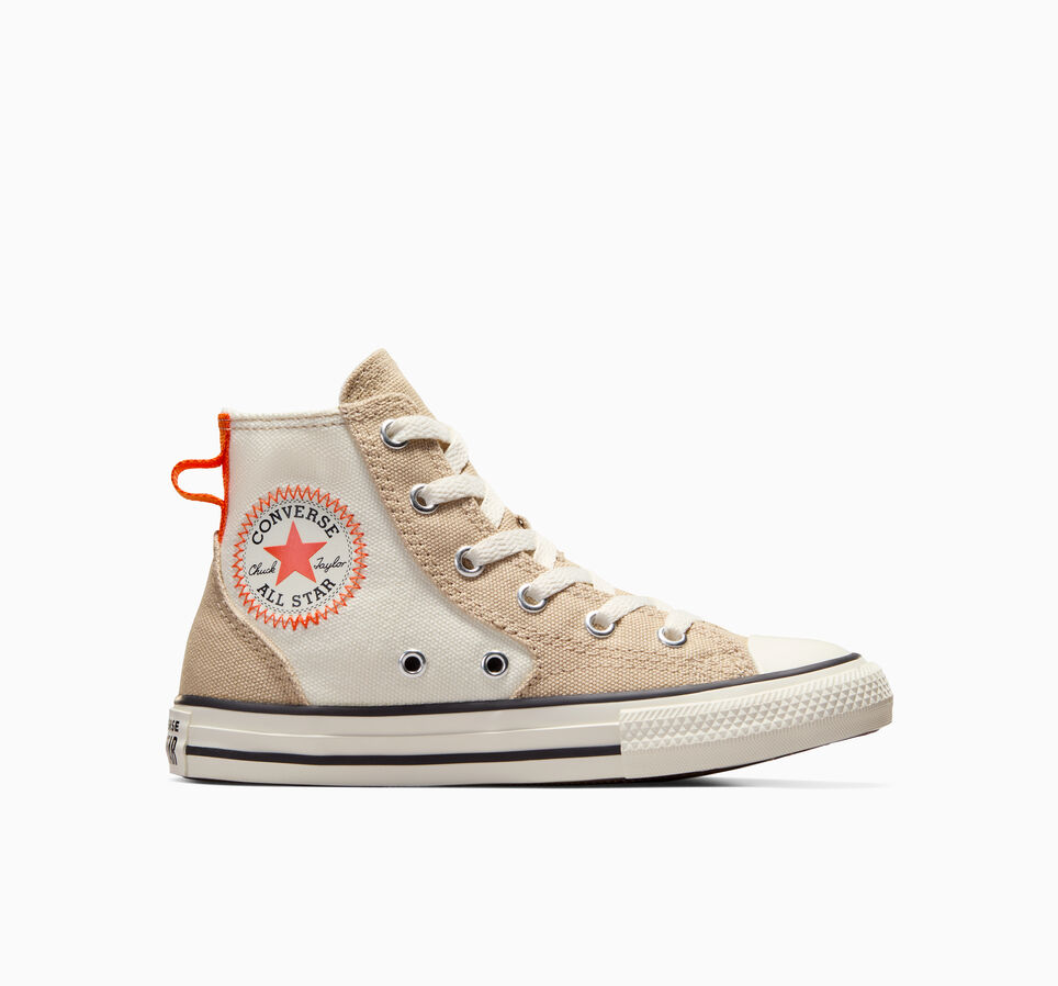 Chuck Taylor All Star Canvas Overlay Nutty Granola/Orange/Egret