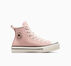 Chuck Taylor All Star Lift Platform Leather & Sherpa Pink Sage/Vintage White/Black