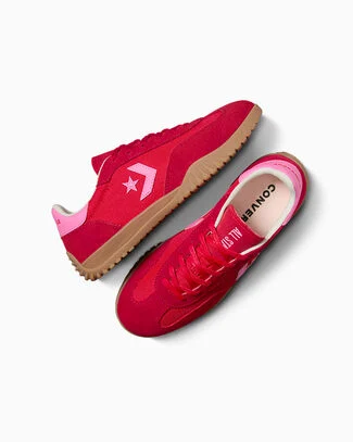 Run Star Trainer Red/Pink/Egret, Outer Side View