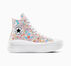 Chuck Taylor All Star Move Platform Mini Flowers White/Cactus Bud