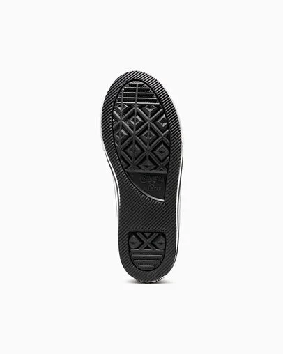 Chuck Taylor All Star Lift Platform Disco Glitter Silver/White/Barely Grey, Outsole View