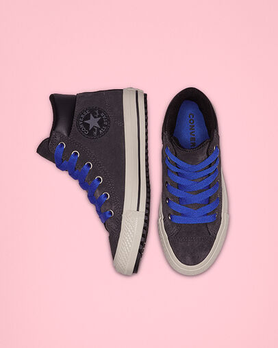 Chuck Taylor All Star PC Boot High Top Almost Black/Blue/Birch Bark