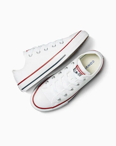 Chuck Taylor All Star Canvas Optical White, Angled View