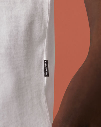 Noodles Crew Neck Short Sleeve T-Shirt White, Detail View